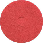 Performance Plus 19 Inch Round Buffing Pad, Red